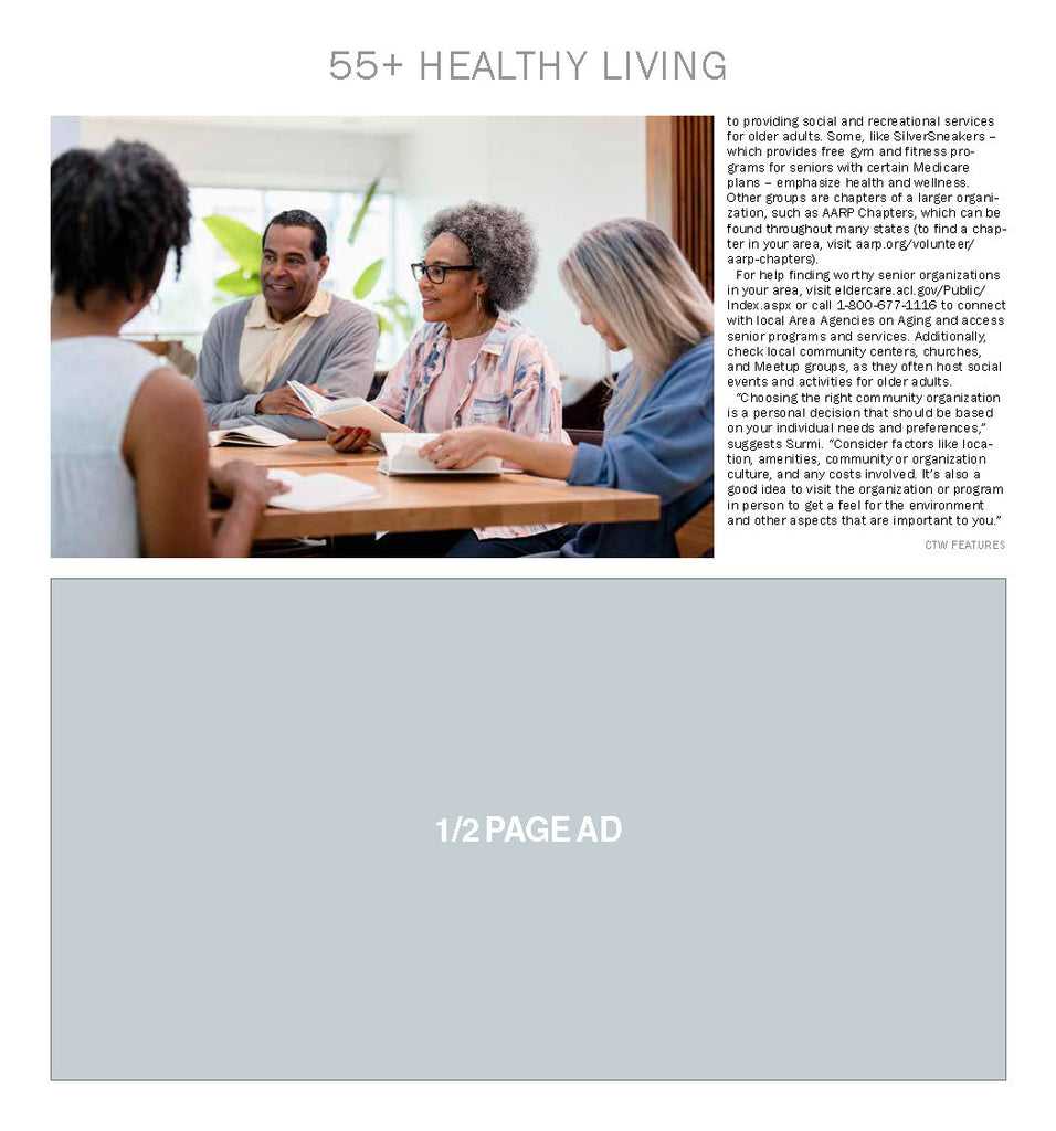 55+ Healthy Living