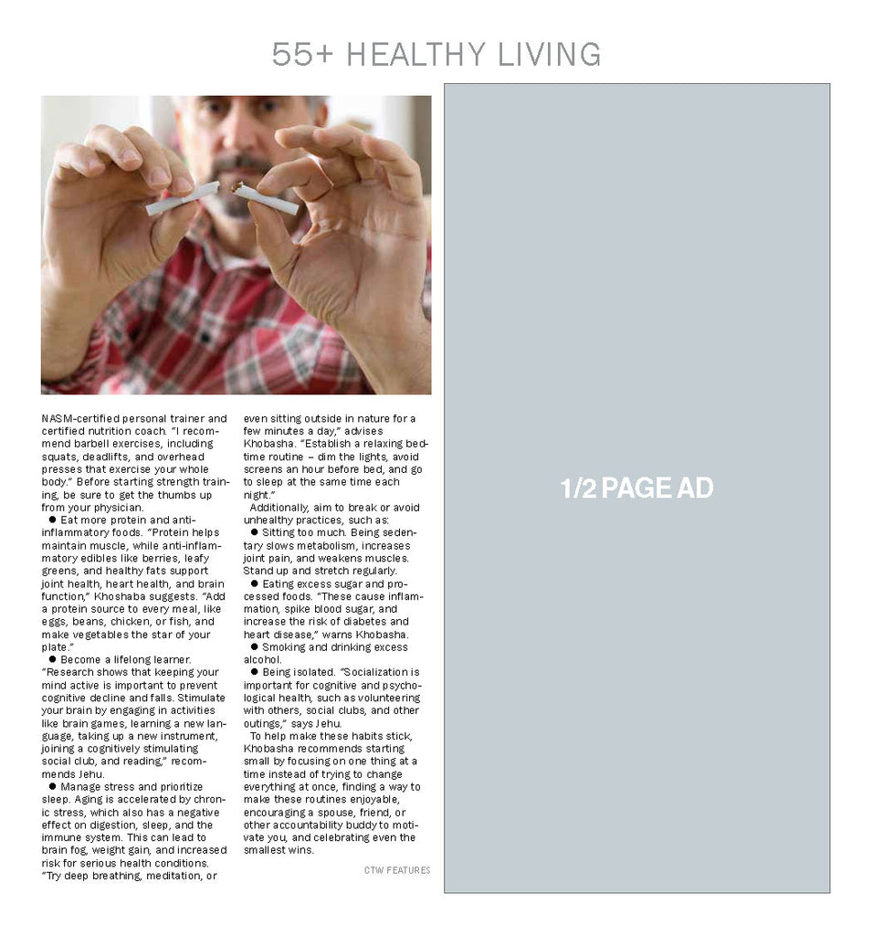 55+ Healthy Living