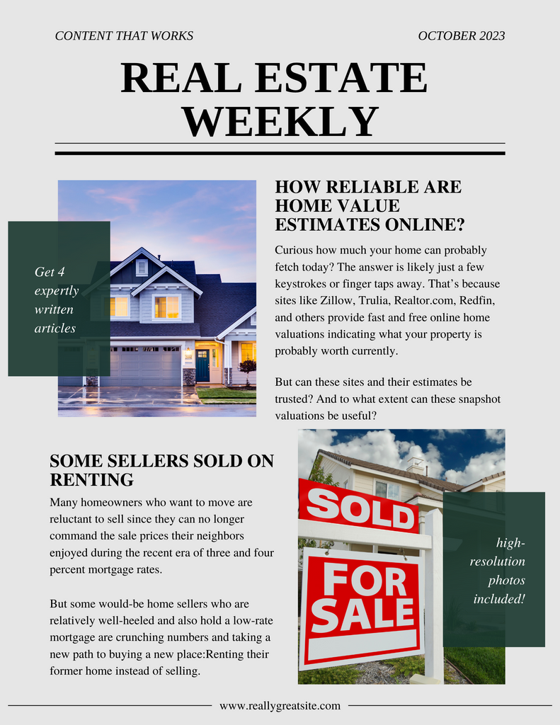 Real Estate Weekly