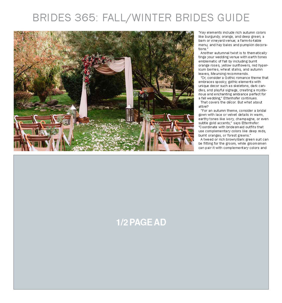 Brides 365: Fall/Winter Bride's Guide