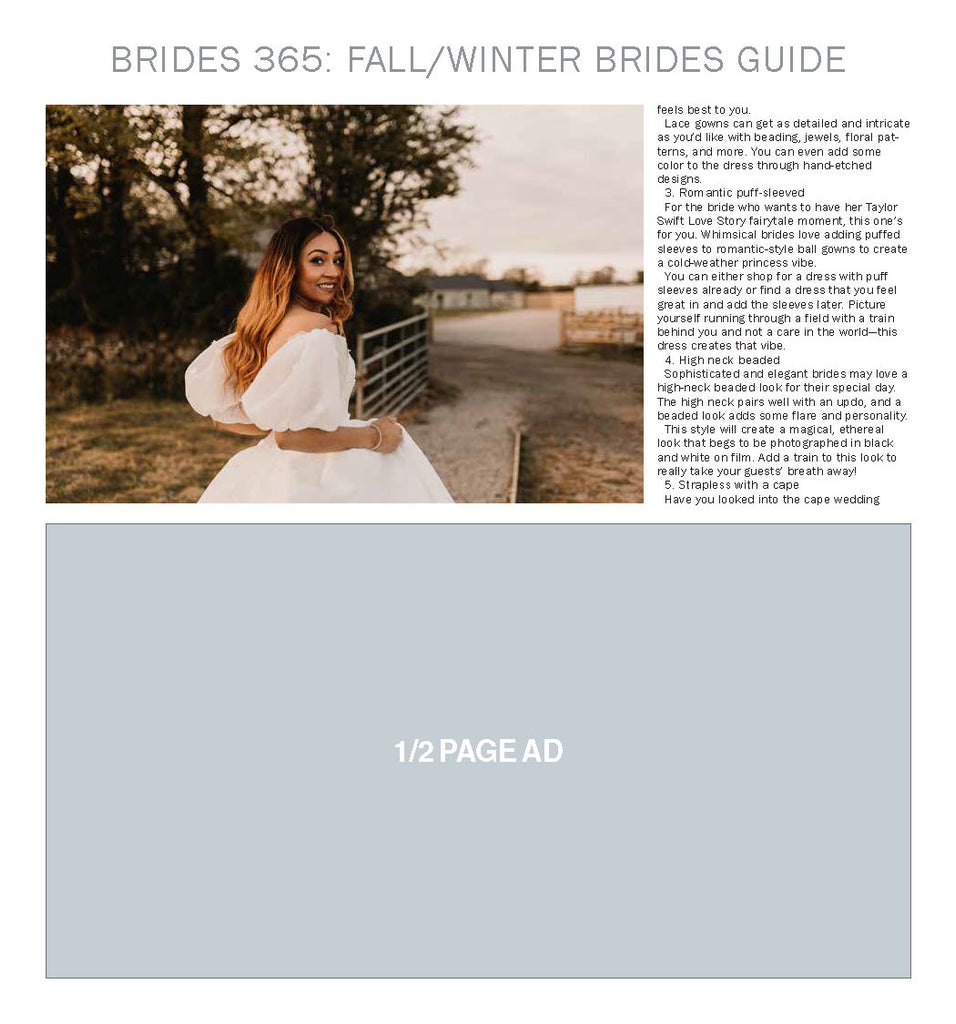 Brides 365: Fall/Winter Bride's Guide