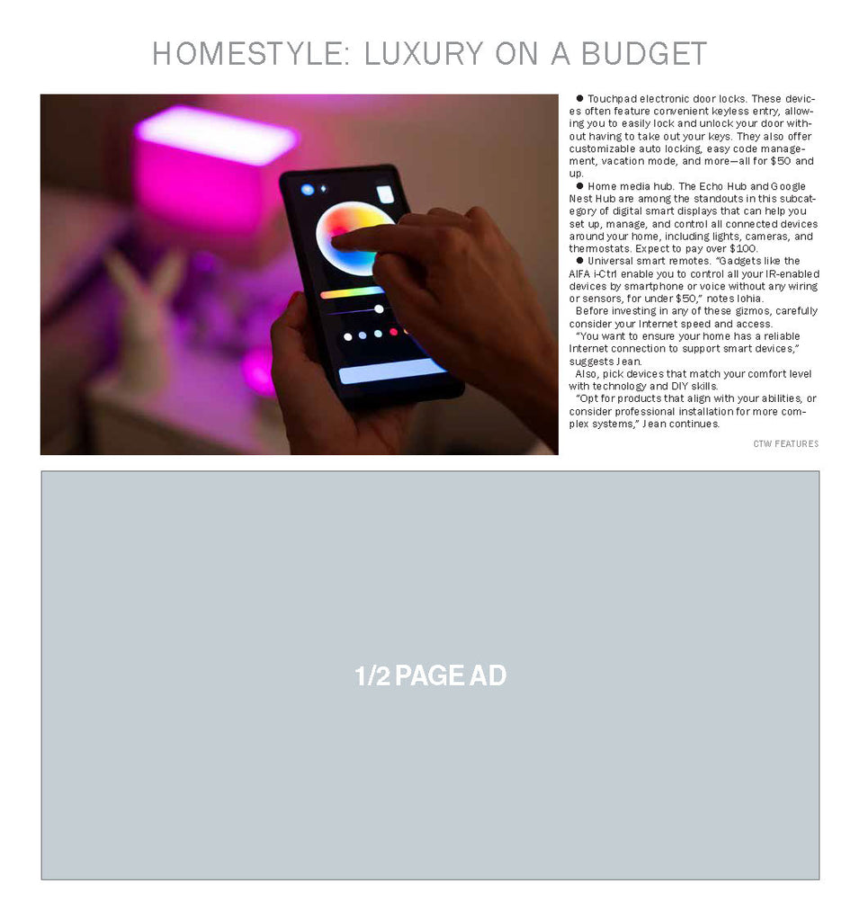 Homestyle: Luxury On A Budget