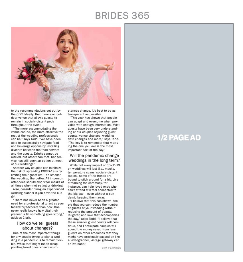 2021 Brides 365® Magazine