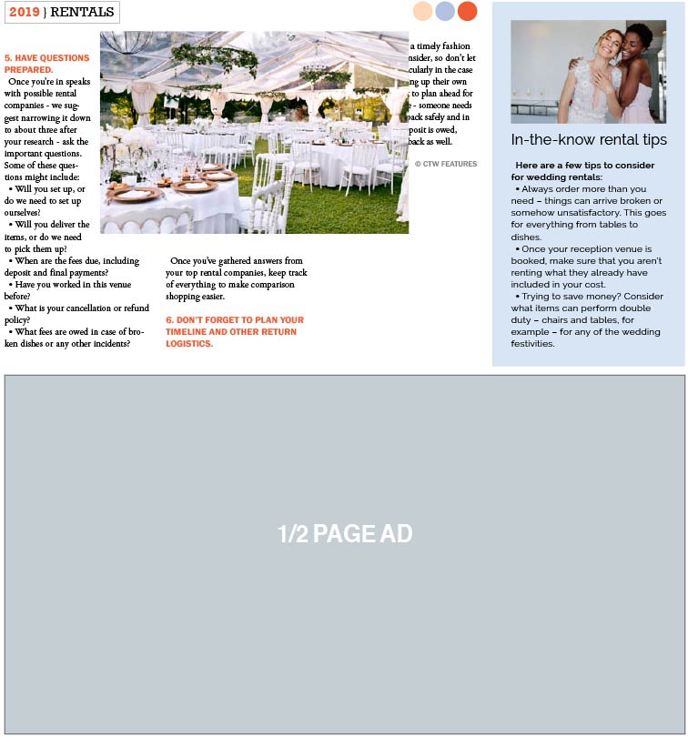 2019 Brides 365® Style Guide and Planner