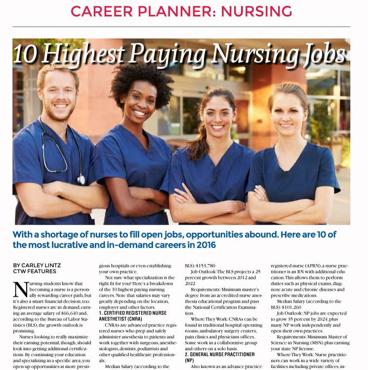 Career Planner: Nursing - The Content Store