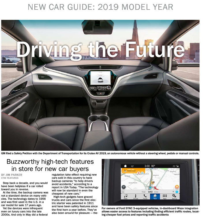 New Car Guide: 2019 Models