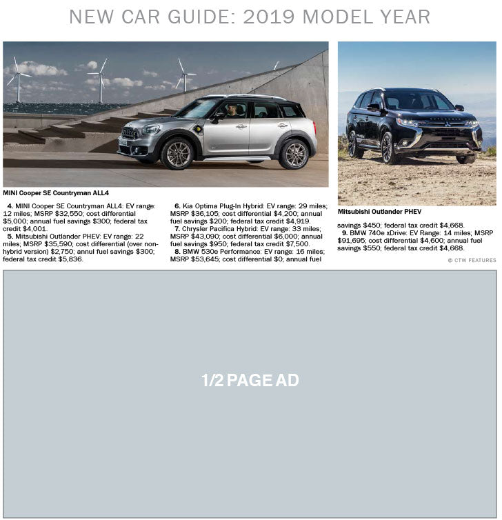 New Car Guide: 2019 Models