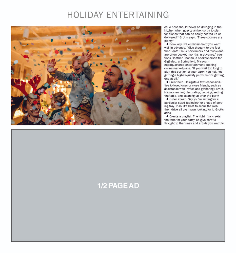 2021 Holiday Entertaining