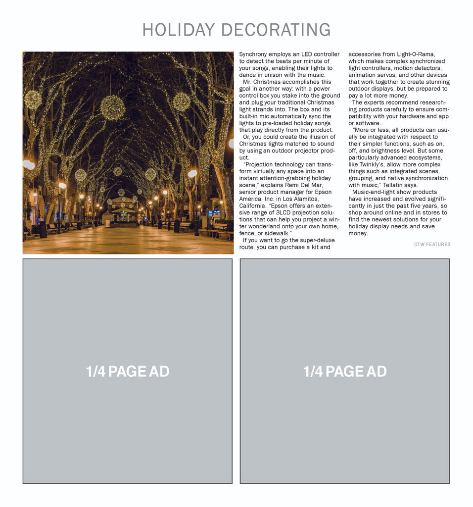 2021 Holiday Decorating