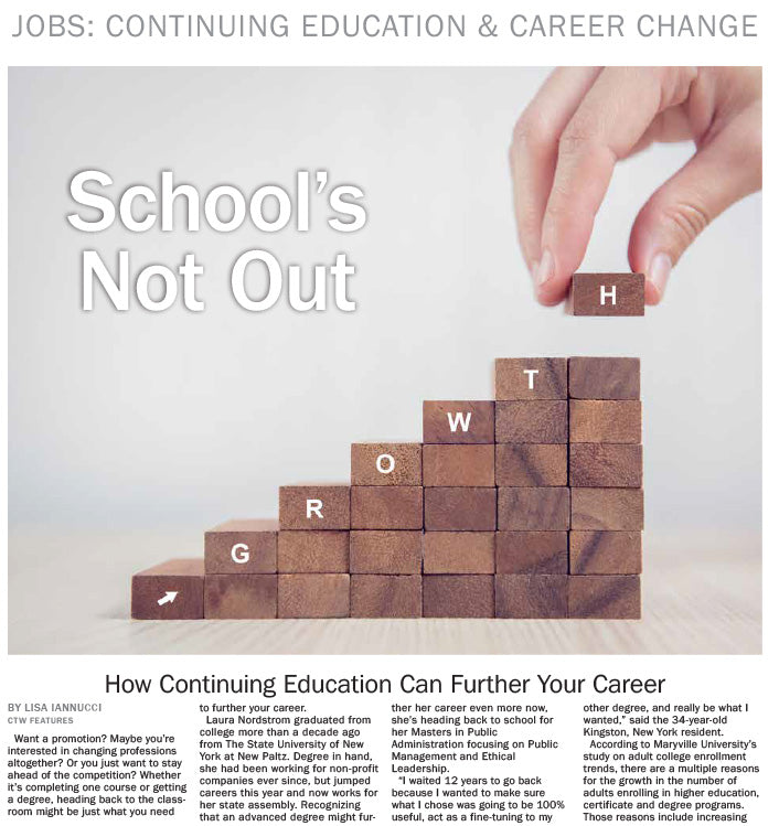 Continuing Education & Career Change